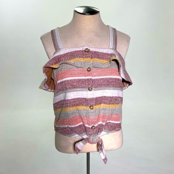 Madewell Ruffle Top - Picture 2 of 6